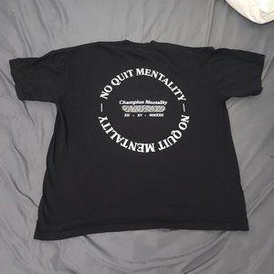 Cbum-fitness shirts: No Quit Mentality, Size XL